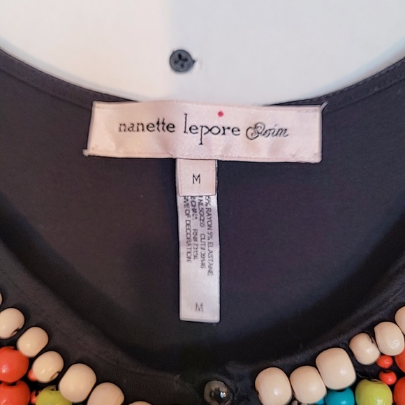 Nanette Lepore Rayon Elastane Beach Swim Romper Black Size M - Picture 8 of 16